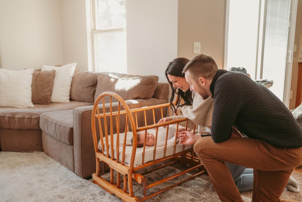 cozy in-home family sessions