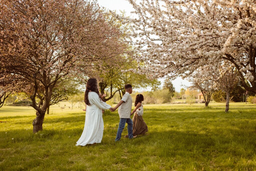 spring family photos