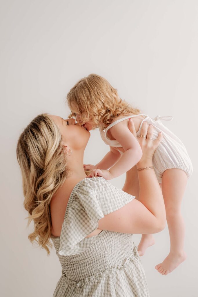 2 Year Old Milestone Session in Wooster, Ohio Studio